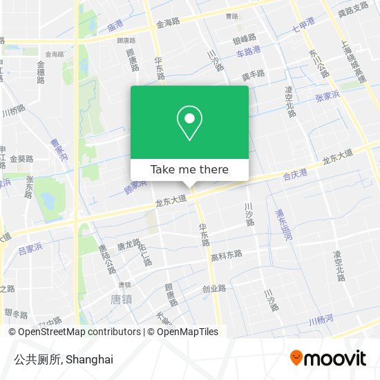 公共厕所 map