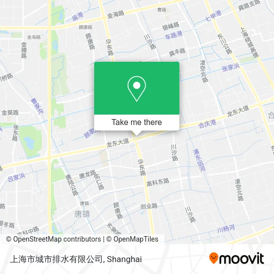 上海市城市排水有限公司 map