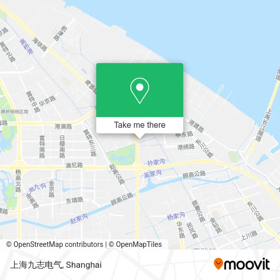 上海九志电气 map