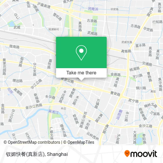 钗媚快餐(真新店) map