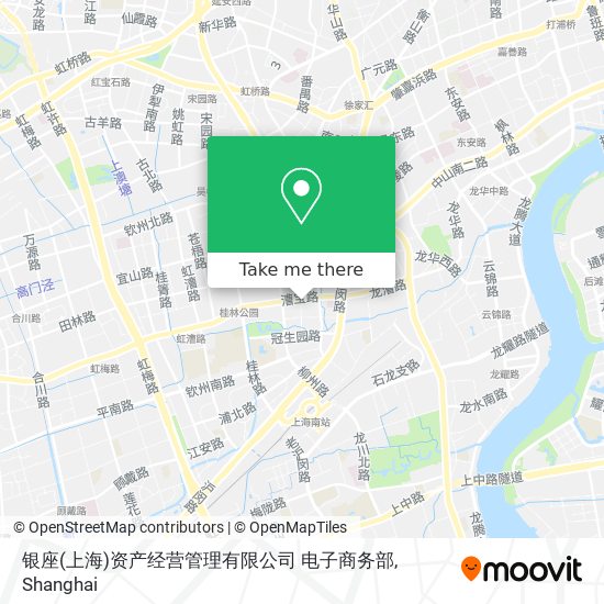 银座(上海)资产经营管理有限公司 电子商务部 map