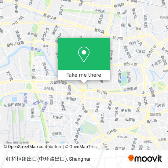 虹桥枢纽出口(中环路出口) map