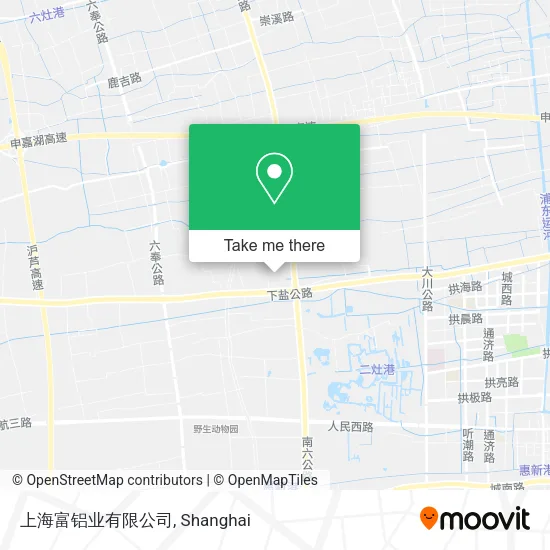 上海富铝业有限公司 map