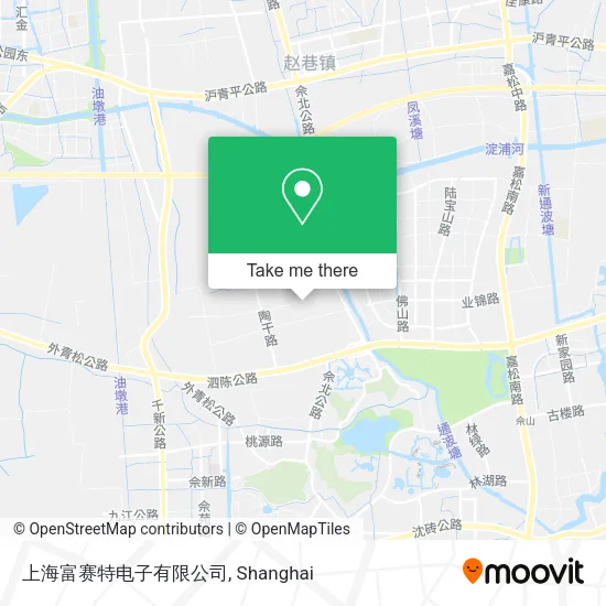 上海富赛特电子有限公司 map