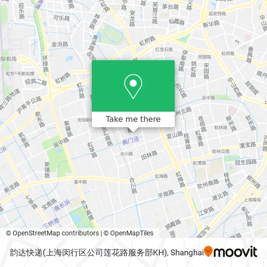 韵达快递(上海闵行区公司莲花路服务部KH) map