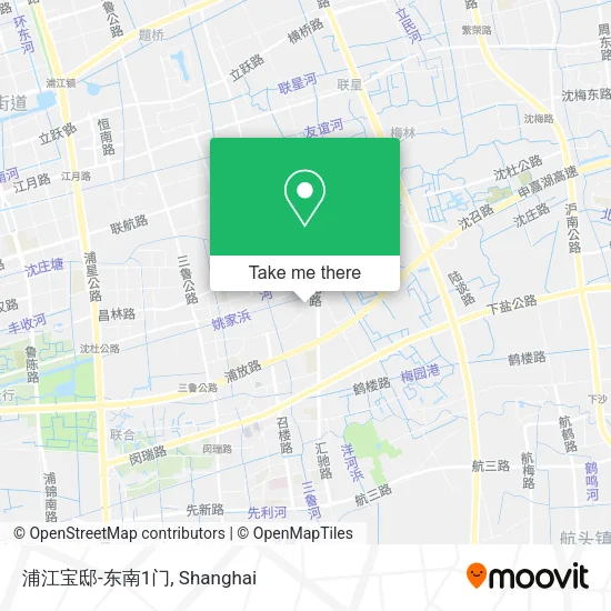 浦江宝邸-东南1门 map