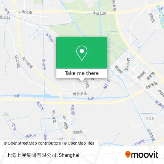 上海上展集团有限公司 map