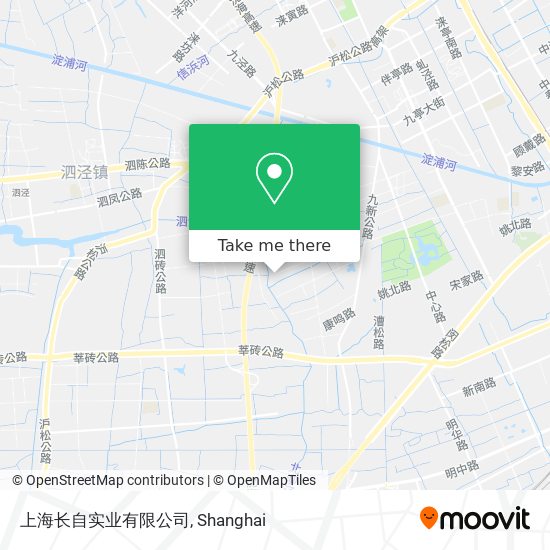 上海长自实业有限公司 map