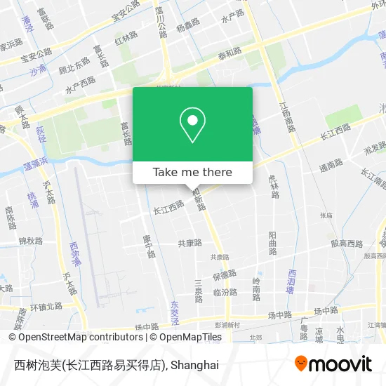 西树泡芙(长江西路易买得店) map