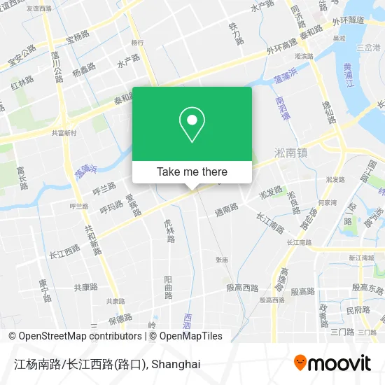 江杨南路/长江西路(路口) map