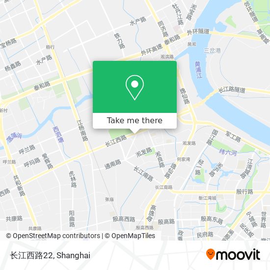 长江西路22 map