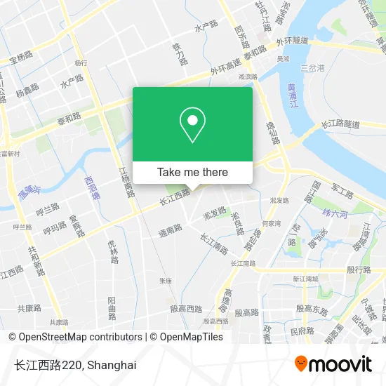 长江西路220 map