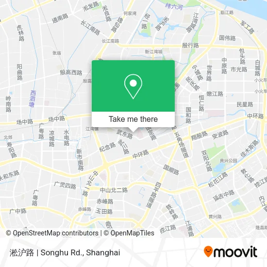 淞沪路 | Songhu Rd. map