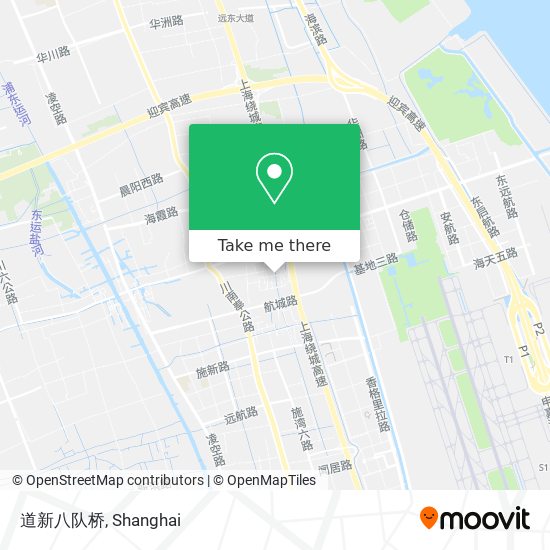 道新八队桥 map