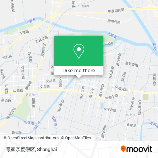 颐家亲度假区 map
