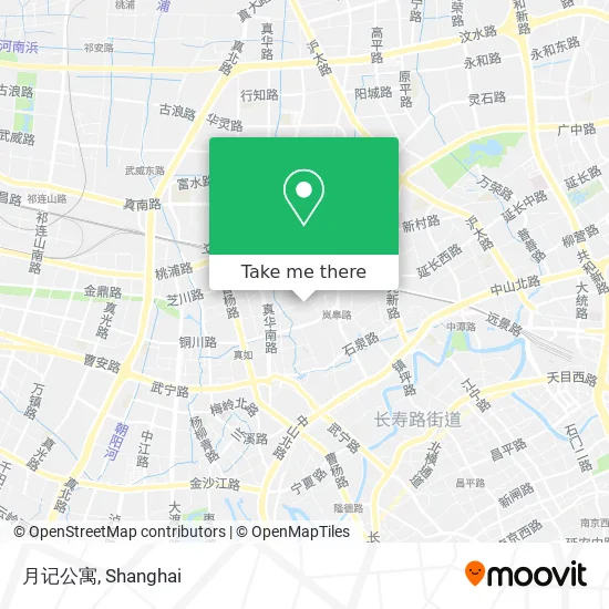 月记公寓 map