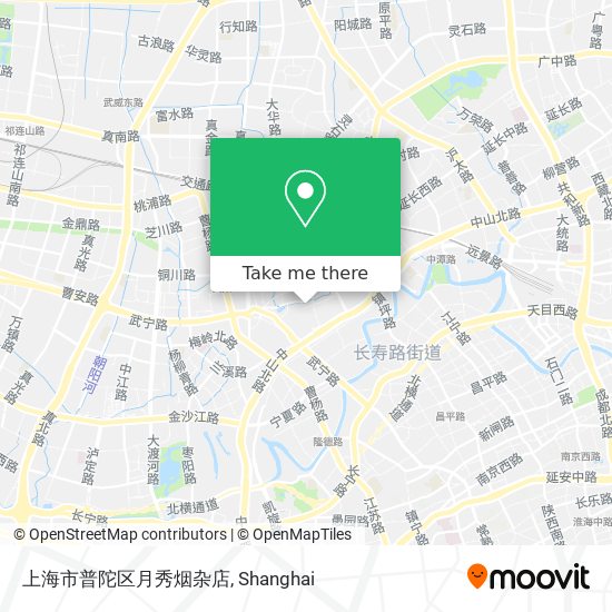 上海市普陀区月秀烟杂店 map