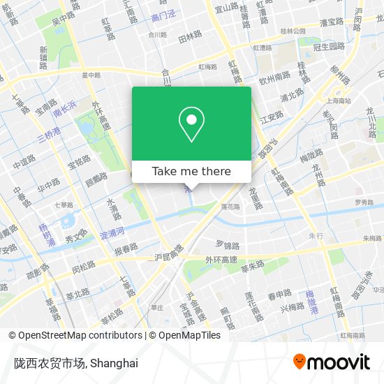 陇西农贸市场 map