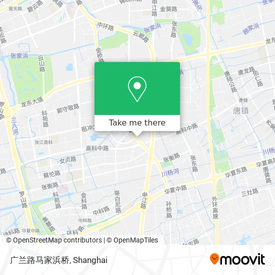 广兰路马家浜桥 map