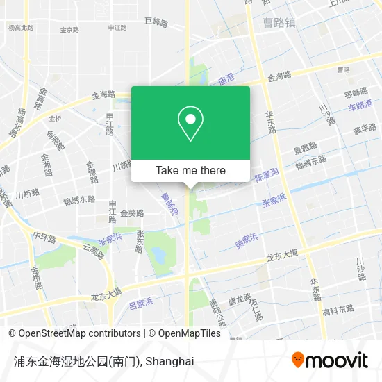 浦东金海湿地公园(南门) map