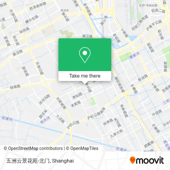 五洲云景花苑-北门 map