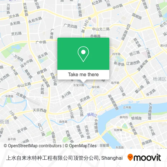 上水自来水特种工程有限公司顶管分公司 map