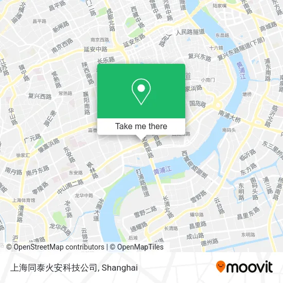 上海同泰火安科技公司 map