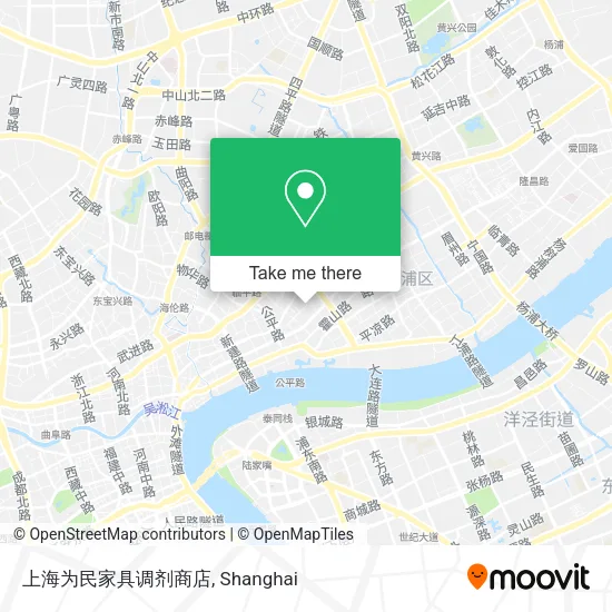 上海为民家具调剂商店 map