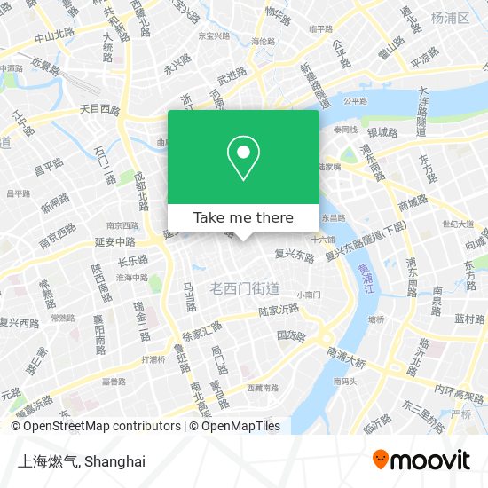 上海燃气 map