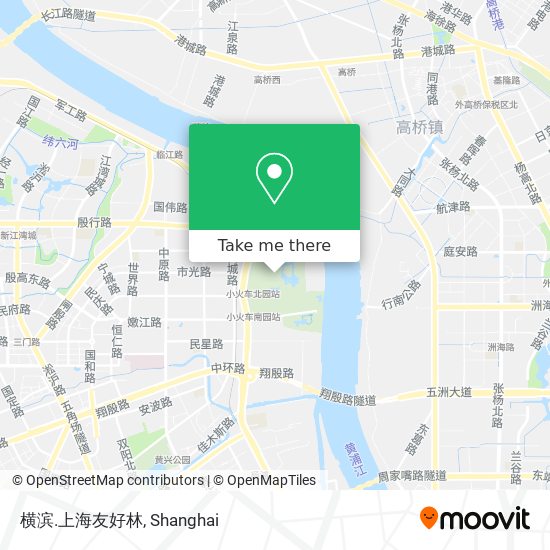 横滨.上海友好林 map