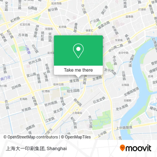 上海大一印刷集团 map
