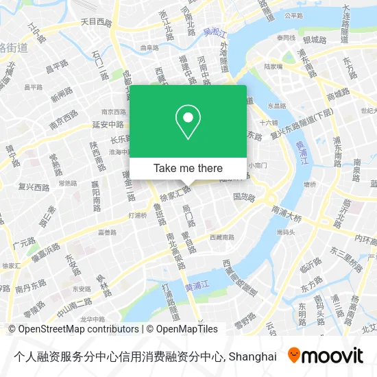 个人融资服务分中心信用消费融资分中心 map