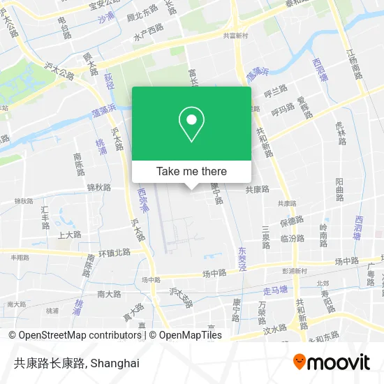 共康路长康路 map