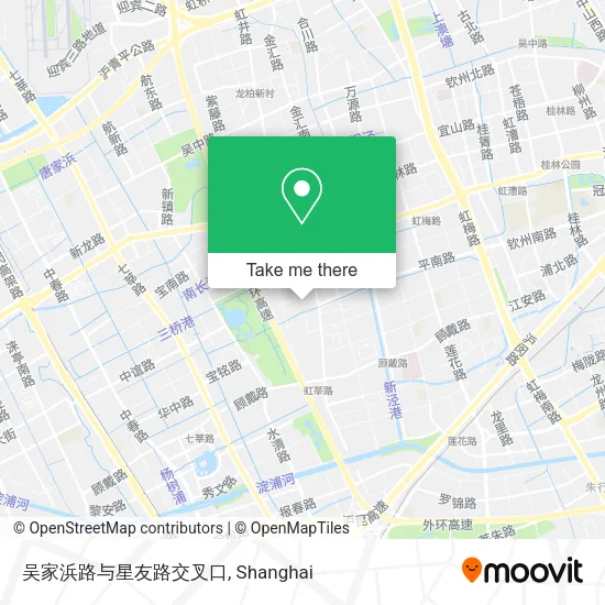 吴家浜路与星友路交叉口 map