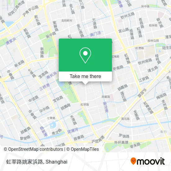 虹莘路姚家浜路 map