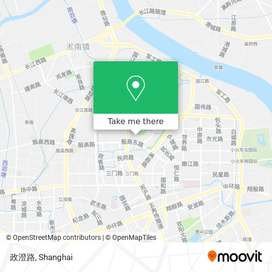 政澄路 map