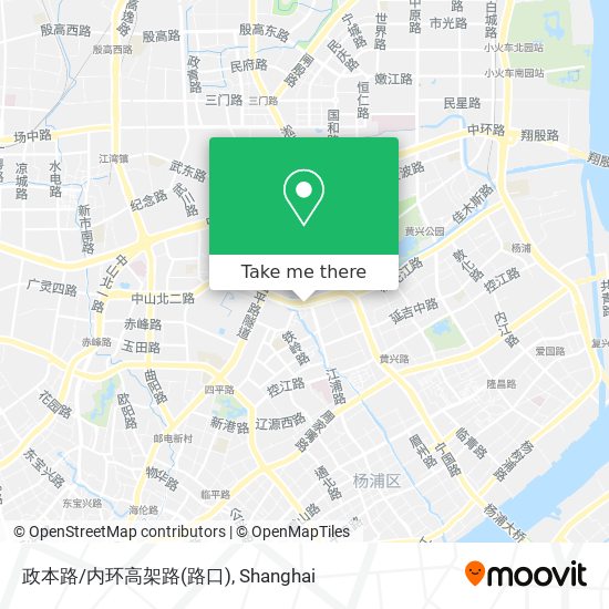 政本路/内环高架路(路口) map