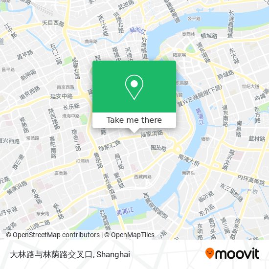 大林路与林荫路交叉口 map