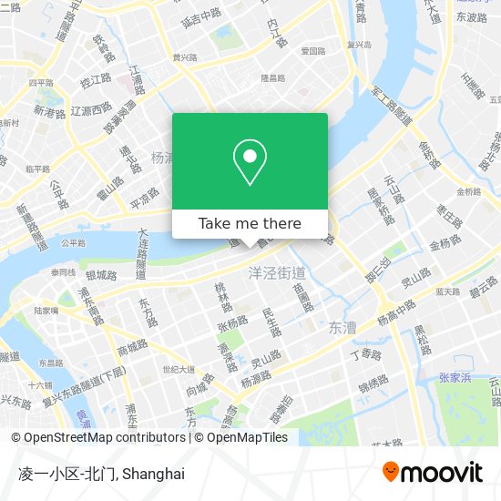 凌一小区-北门 map