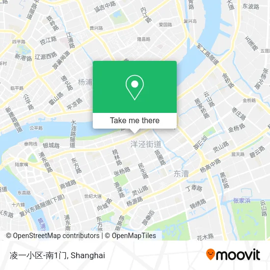 凌一小区-南1门 map