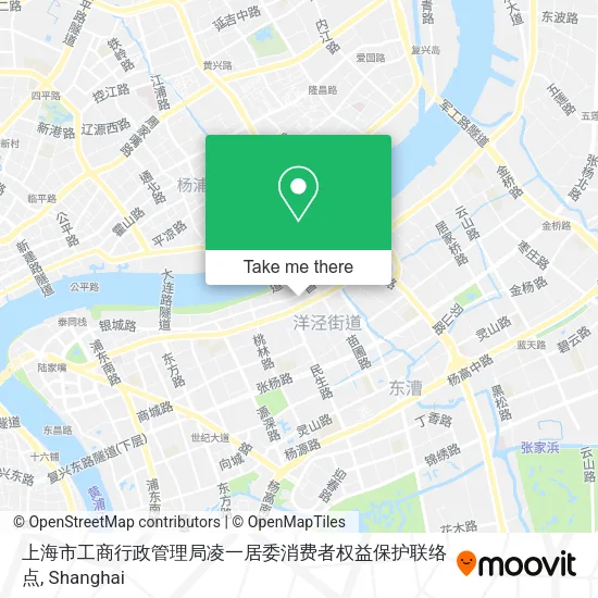 上海市工商行政管理局凌一居委消费者权益保护联络点 map