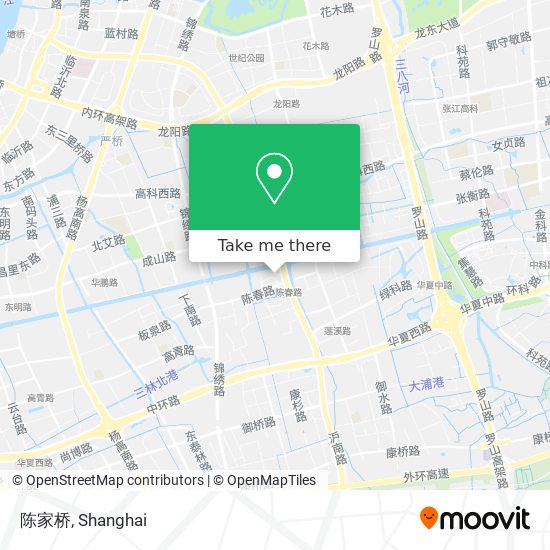 陈家桥 map
