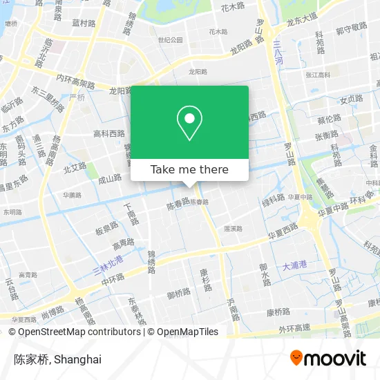 陈家桥 map