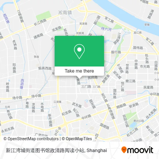 新江湾城街道图书馆政清路阅读小站 map