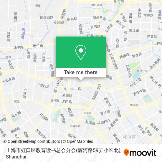 上海市虹口区教育读书总会分会(辉河路59弄小区北) map