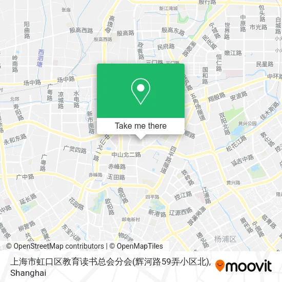 上海市虹口区教育读书总会分会(辉河路59弄小区北) map