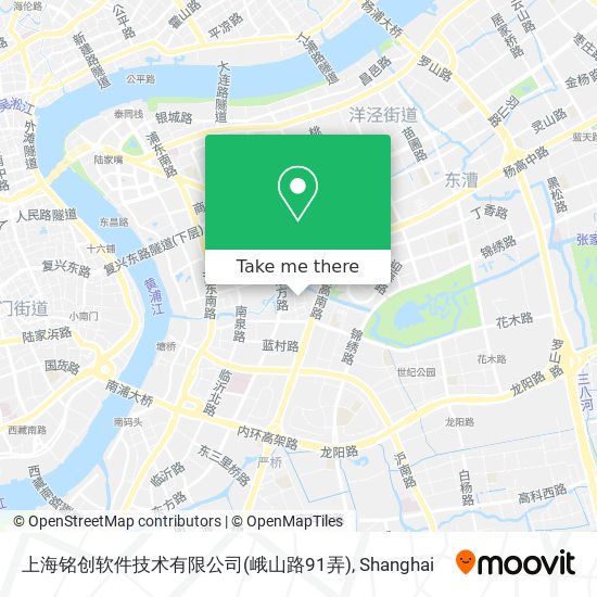 上海铭创软件技术有限公司(峨山路91弄) map