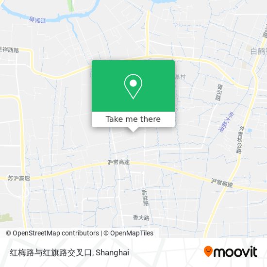 红梅路与红旗路交叉口 map