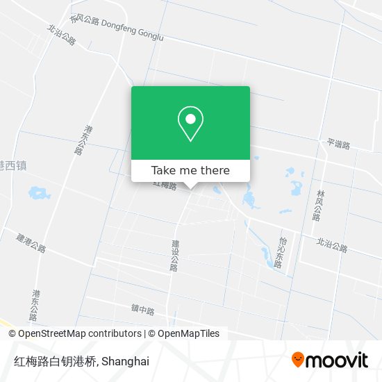 红梅路白钥港桥 map