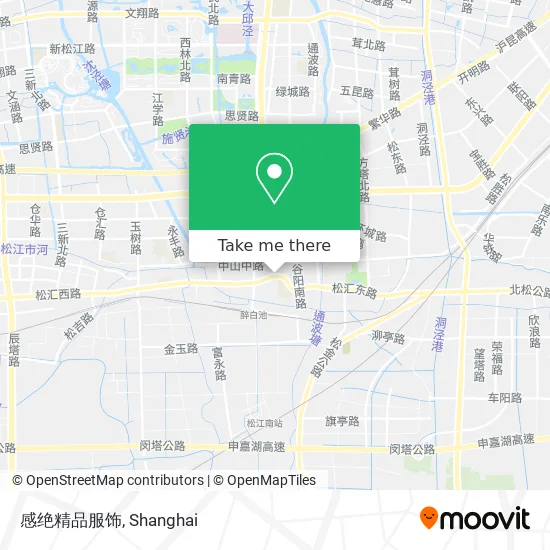 感绝精品服饰 map